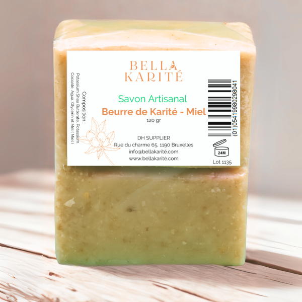 Savon au Beurre de Karité & Miel