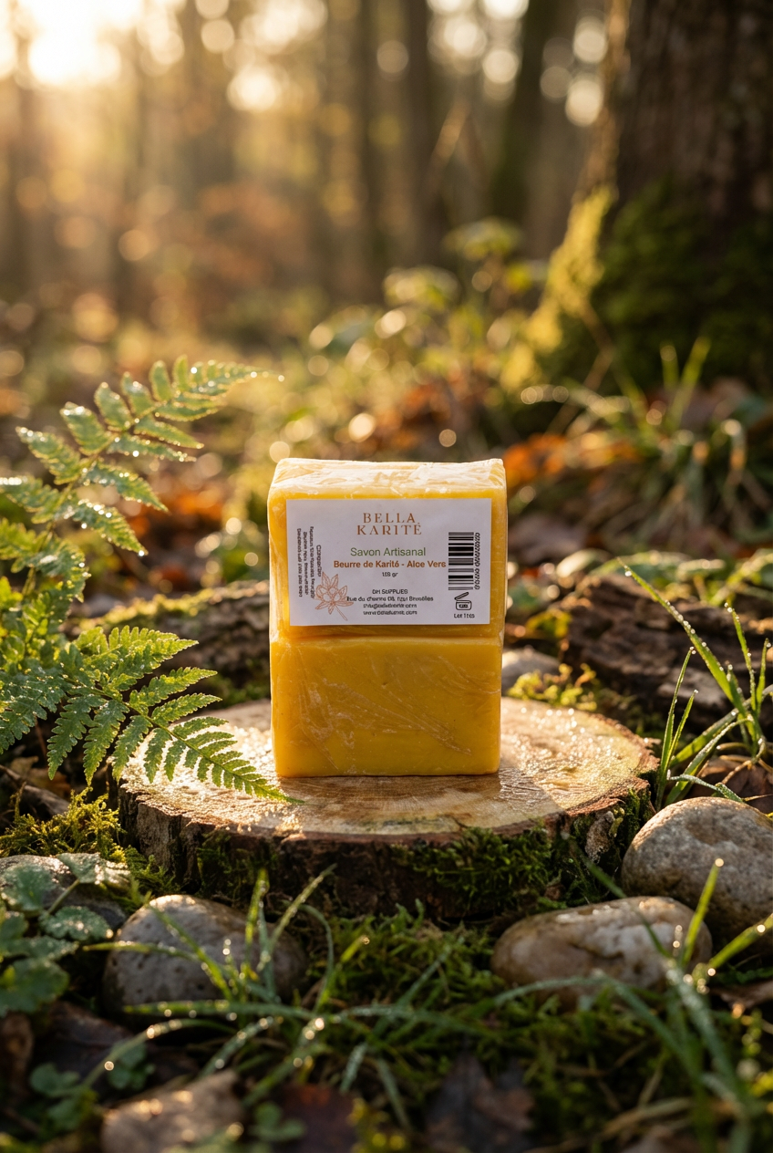 Savon Bella Karité : Beurre de Karité & Aloe Vera – Image 2